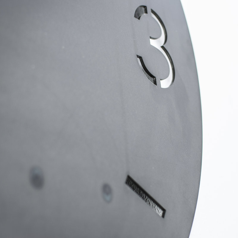 Metal Wall Clock, Large