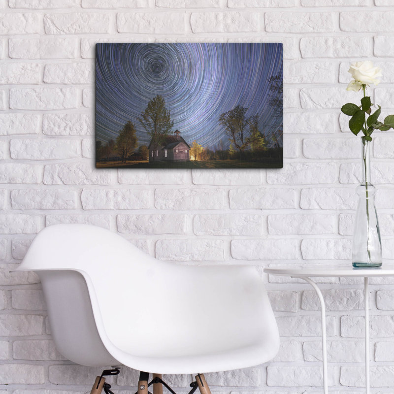 Mur de métal August Night® «Night School» par Rick Berk, H 16 po x l 24 po