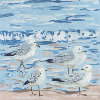 Oiseaux mouettes I