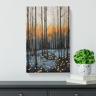 Winter Forest Contemporary - Print
