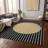  Machine Washable Indoor/Outdoor Chantille ACN994 Gray Area Rug-748237093