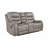Living Room 1Pc Double Reclining Sofa