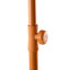Parasol de patio 8 'Thatch Tiki Tropical Palapa Raffia Tiki Hut Hawaiian Hula Beach