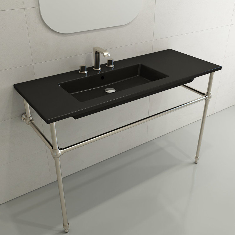 Shower Arm and Bath Panels, Satin Nickel
