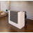 Davinci 53" Modern Reception Desk, Multifunctional Transaction Counter Top, Laminate Desktop-1369471155
