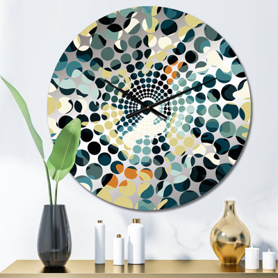 Horloge murale de camouflage Industrial Edge