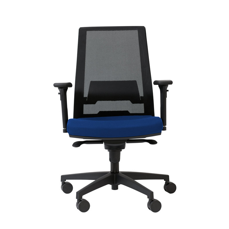 Office Chair, Blue, Adjustable Armrests