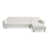 Simili cuir blanc est en rupture de stock