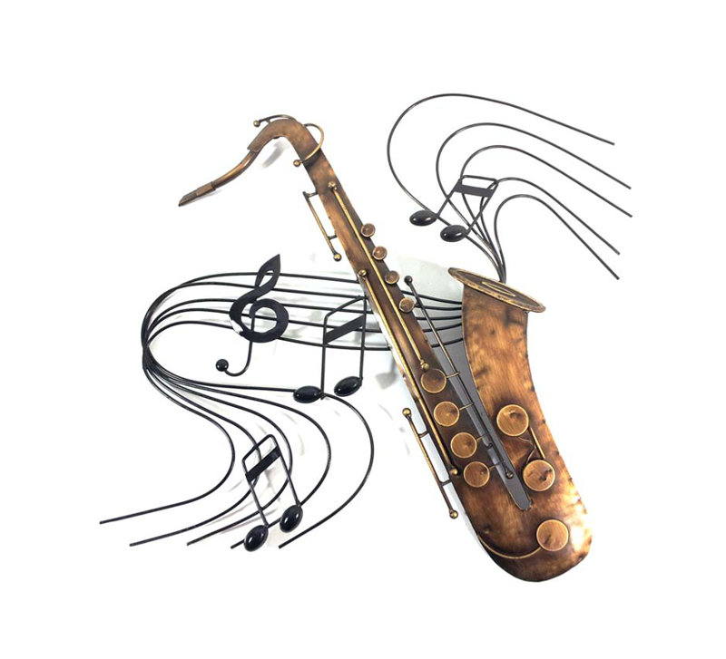 Handmade Entertainment Wall Decor on Metal