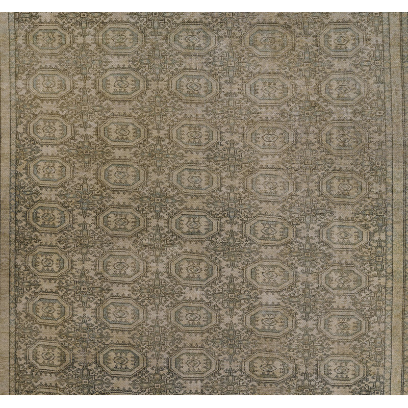 Erin Gates by Momeni Dorset Warren Polyester Green Area Rug, Runner 2'3" x 7'6"
