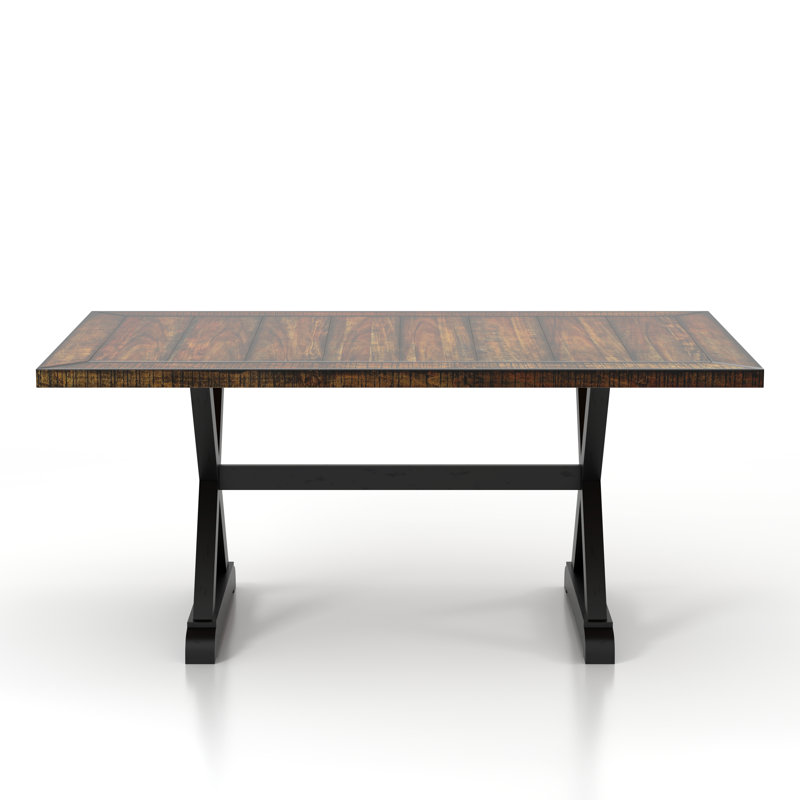 Jahque Solid Wood Base Dining Table