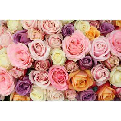 Parmanand Bridal Flowers - Wrapped Canvas Photograph