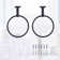 Wall Mounted Towel Ring with Concealed Mounting Hardware