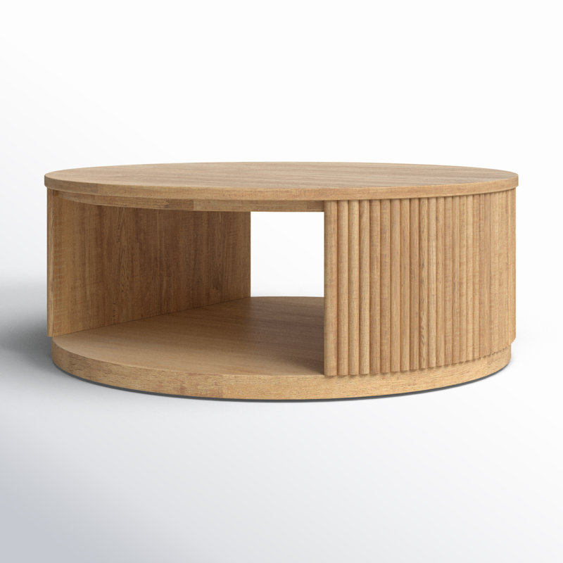 Fitzroy - Modern Natural Acacia Coffee Table
