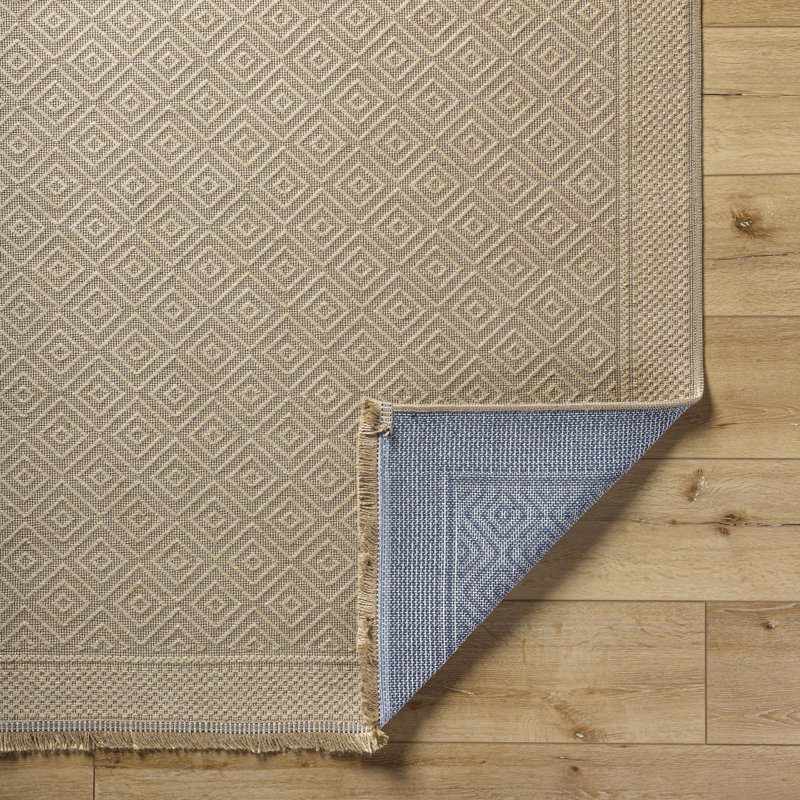 Kohlby Cottage Machine Washable Area Rug, Rectangle 5'2" x 7'