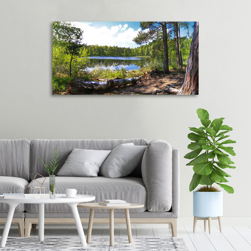 Forest Panorama - No Frame Print on Canvas