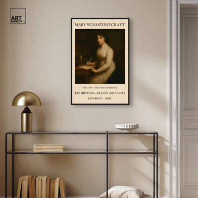 Advocate for Women's Rights Canvas Famous Women Poster by Art Remedy
