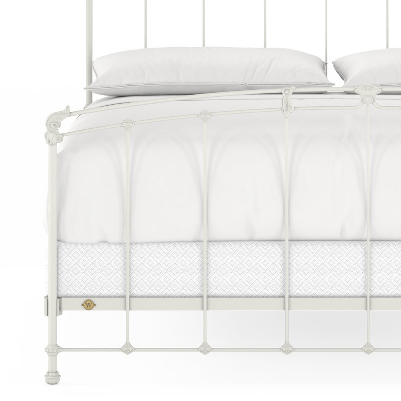 162 Cottage Bed | Complete Standard, King, Matte White