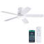 Ventilateur de plafond encastré avec lumières DEL et télécommande-1544322722-1544322721