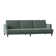Carol Fabric 90.4'' Reception Sofa
