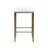 Modern Backless Upholstered Counter Stool