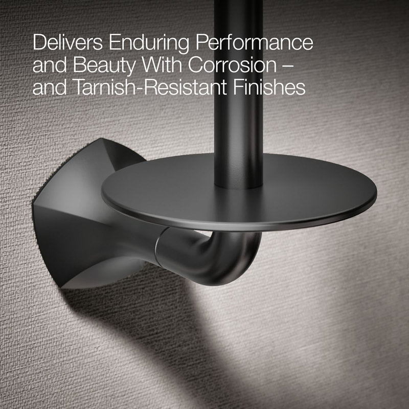 Occasion Vertical Toilet Paper Holder, Matte Black
