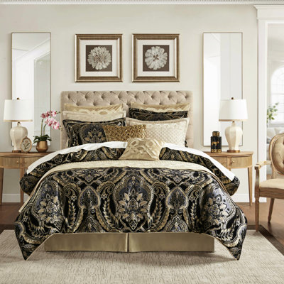 4 Pcs King Comforter - , 2022 Upgraded, Hidden Zipper, Chenille On Face, Solid Reverse, Antique Satin Upgraded Manufacturing, Surface,