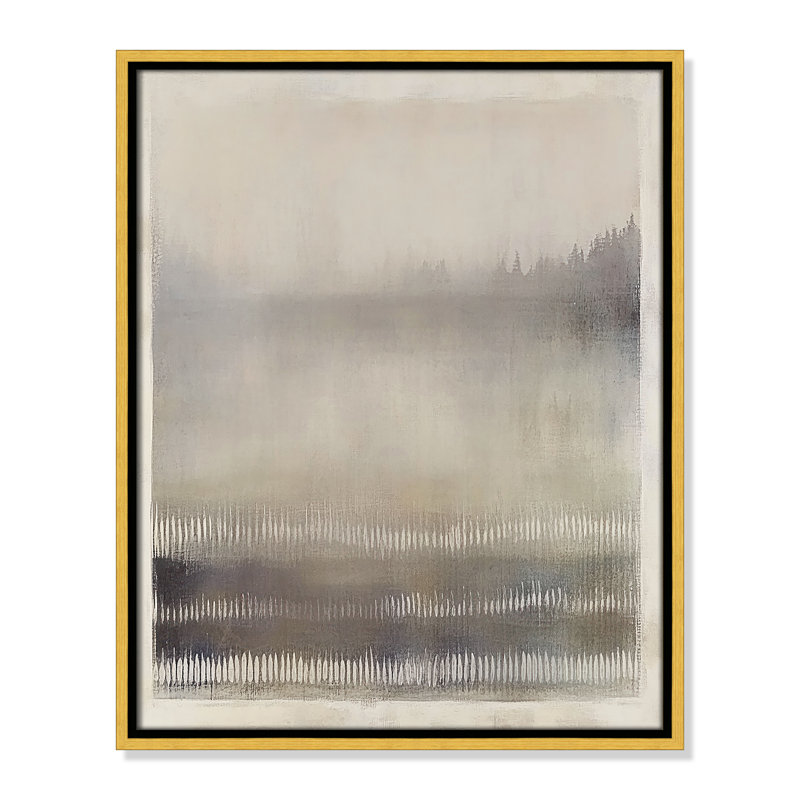 Équilibre équilibré III par Irena Orlov, H 21,5 po x l 17,5 po, Flotteur doré