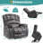 Upholstered Heated Massage Chair-1547293863