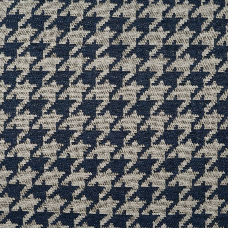 Coussin décoratif Pemberton, Bleu marine, Carré 22 po