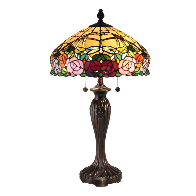 Lampe de table brune 27 po Eric