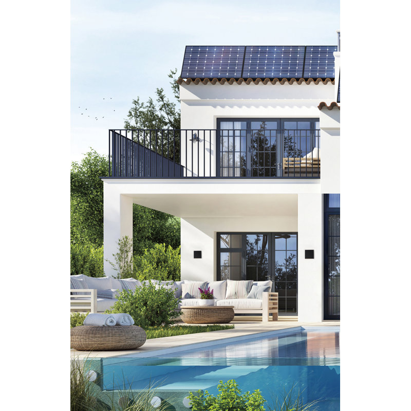 Baffour LED Wall Light, Black