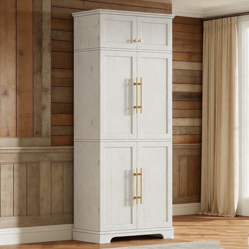 Garde-manger Farmhouse avec 8 tablettes de porte