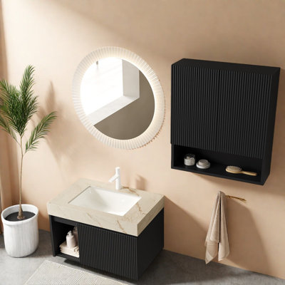 Meuble-lavabo (doit inclure le meuble-lavabo et le lavabo), 30 po