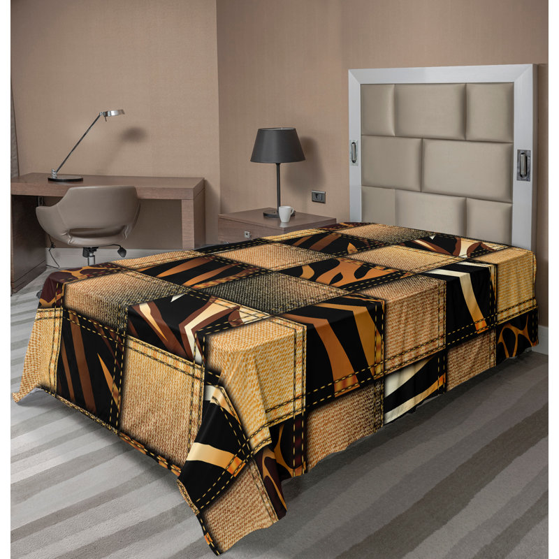 Drap-housse Ambesonne Savannah, Simple