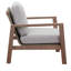 Ensemble de conversation d'extérieur 4 personnes avec coussins Slyke
