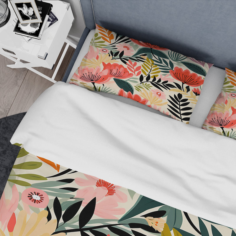 Ensemble de housse de couette Jungle, Housse de couette pour très grand lit