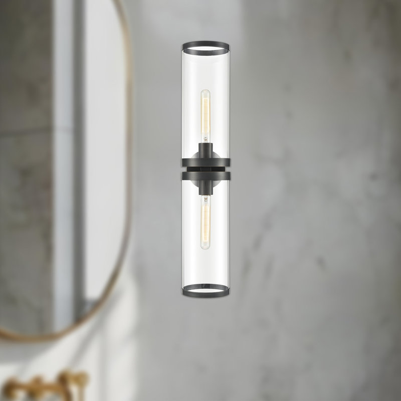 Revolve II Steel Flush Mounted Sconce, Urban Bronze