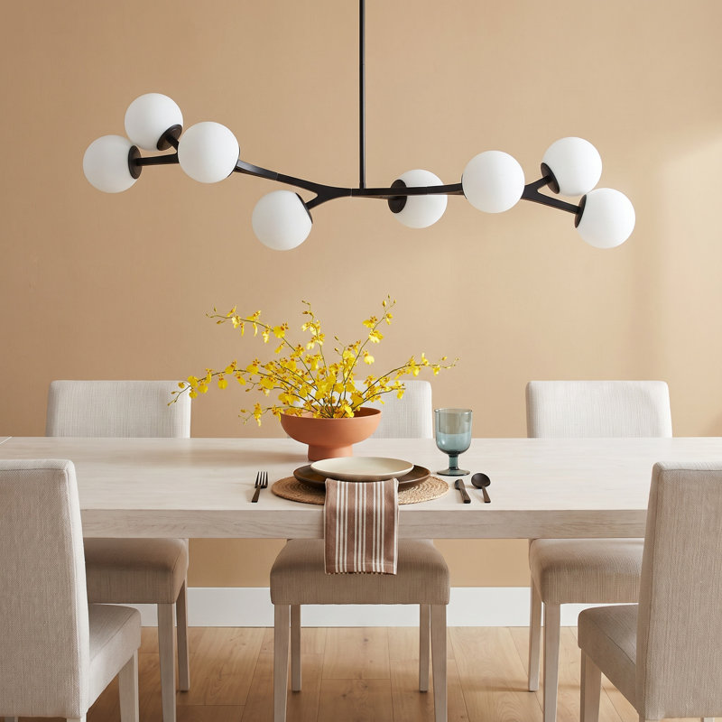 Amarula 8-Light Chandelier, Black