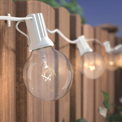 Guirlande de 25 lumières sphériques à brancher pour l'extérieur - Basics by Wayfair ™