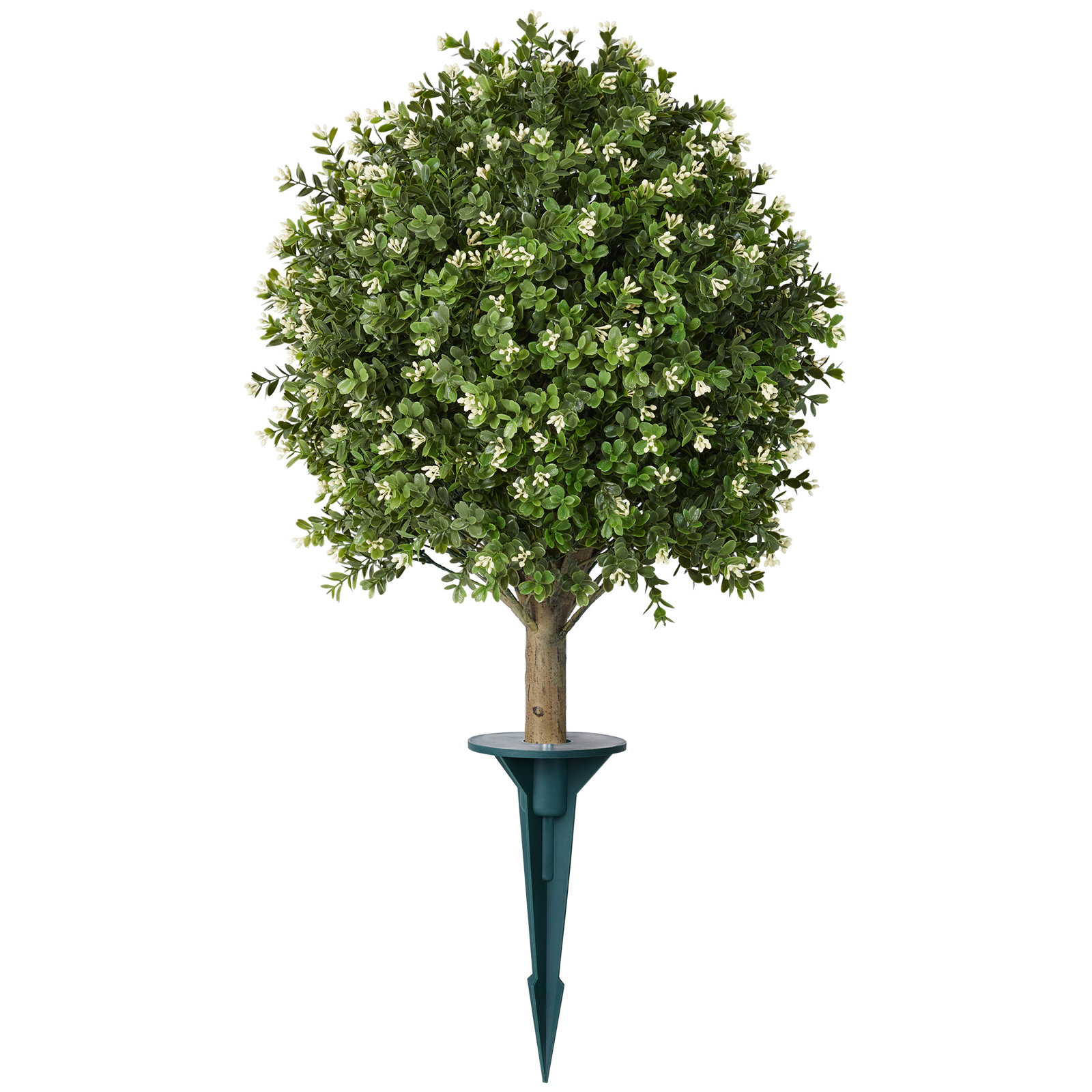 Ashwell 32" Boxwood Topiary with Base Included, 1, 31.2" x 20"