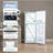 Conserv 10cf Top Freezer Refrigerator 24in Frost Free E-Star Quiet 43dB 110V SS