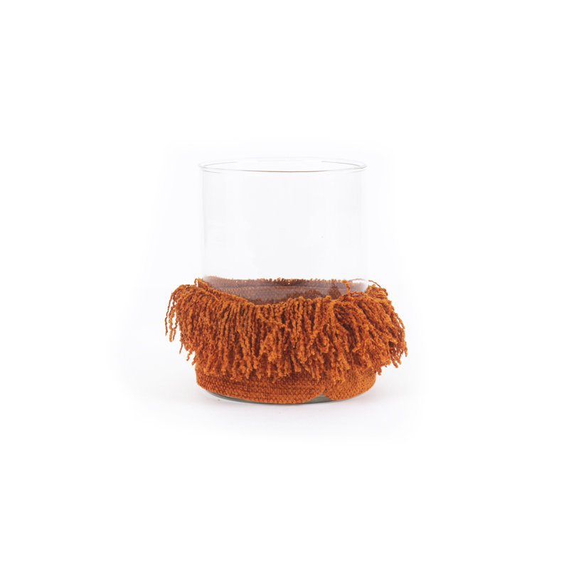 Tabletop Pillar, Rust, 13cm H x 10cm W x 10cm D