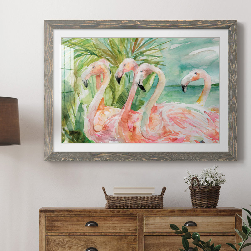 Pink Pink - Impression de cadre photo sur papier, H 37,5 po x l 27,5 po, Gris