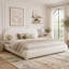 Lit tapissier simple avec lit double moderne-1566949988-1566950011