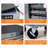 7-Drawers Multifunctional Tool Cart With Wheels-767531395