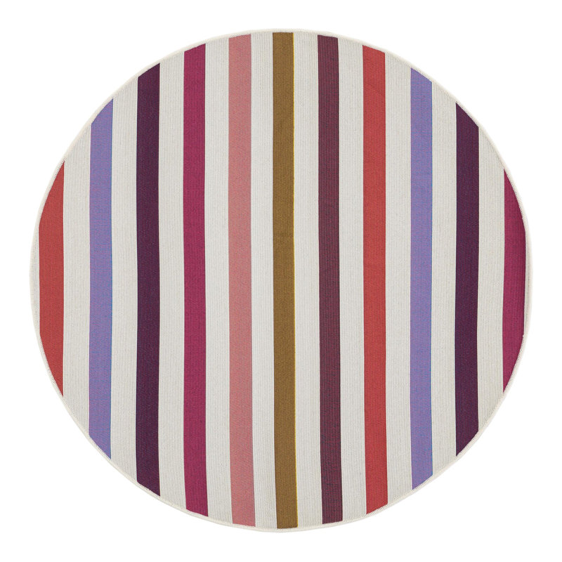 Grierson Indoor/Outdoor Area Rug, Round 4'1"