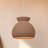Javaeh  - Ceramic Bell-Shaped Pendant Light-688433472