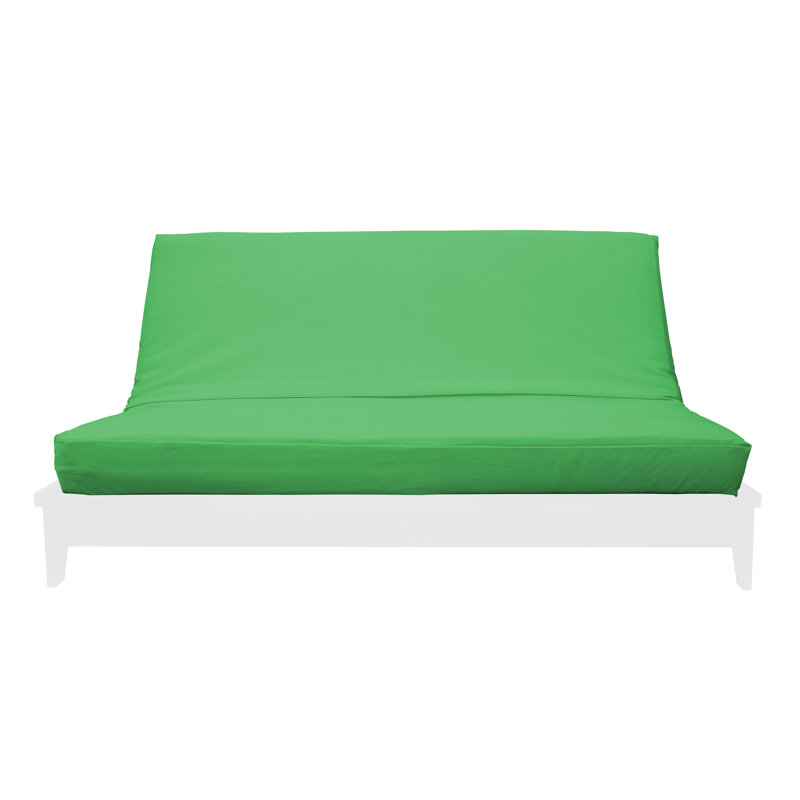 Premium Fabric Futon Cover, Full, Lime Cotton Blend