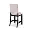Chaises de salle à manger à hauteur de comptoir 2 pièces Transitional